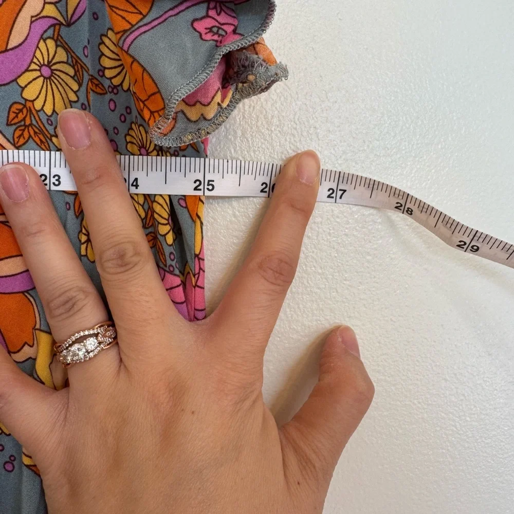 RusttyDustty Summer Boho Floral Dress Women’s 2XL 100% Vicose EUC - Picture 8 of 11